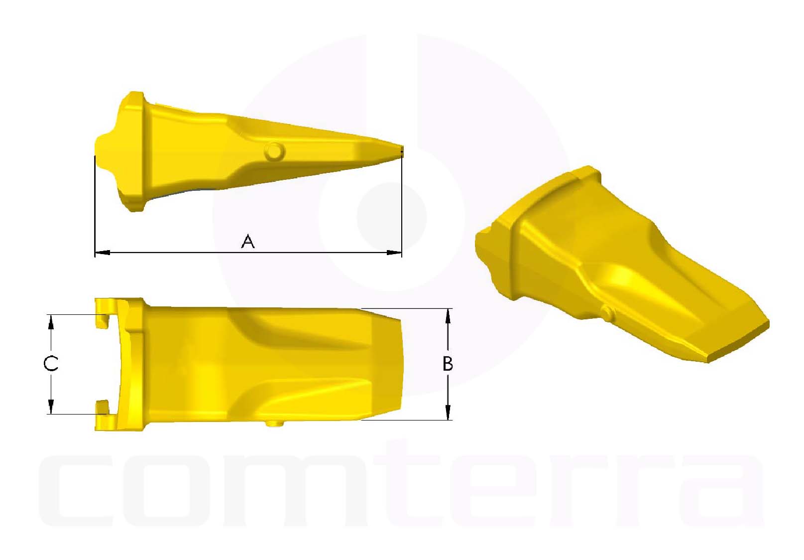 CAT K ZUBI PENETRATION PLUS dimenzije CAT K ZUBI PENETRATION PLUS dimenzije