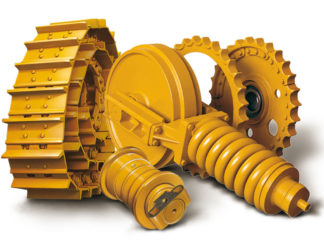 Gusjenice i pogonski dijelovi doljnjeg stroja ITM