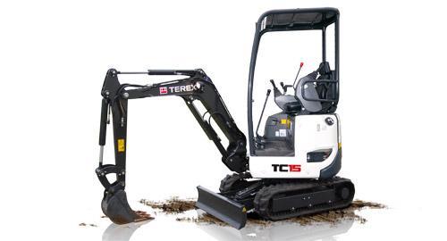 TEREX gumene gusjenice