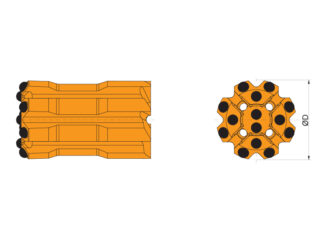 Kruna za bušenje t51 B51