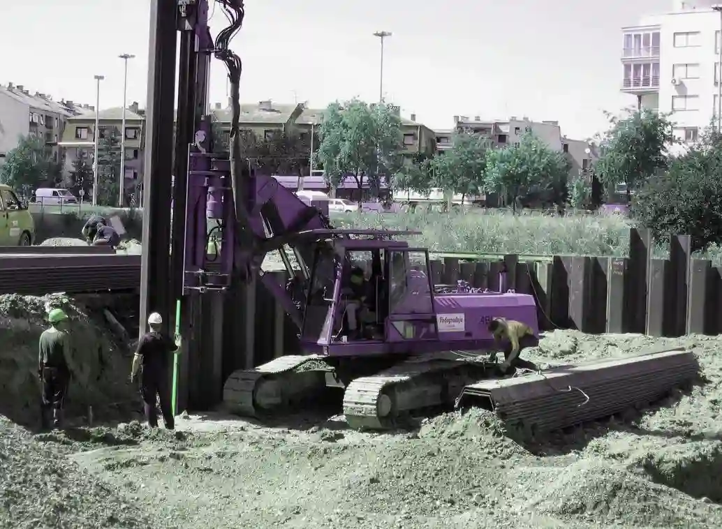 Oprema za pobijanje talpi