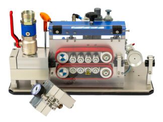 Stroj za upuhivanje kabela BDJ MAX Dupla Glava prednja strana