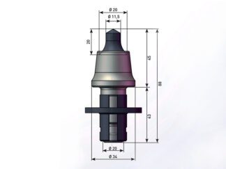 Nož wirtgen dimenzije R7 comterra